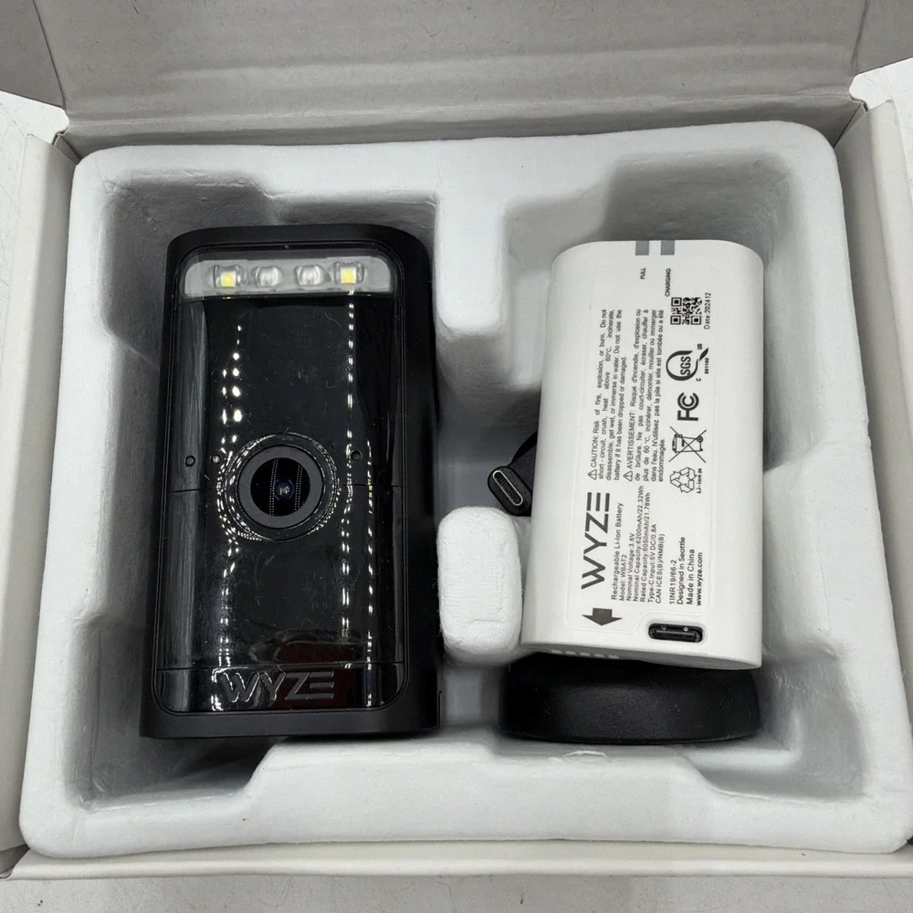 Wyze Battery Cam Pro 2k HDR Wireless Outdoor/Indoor Security Camera